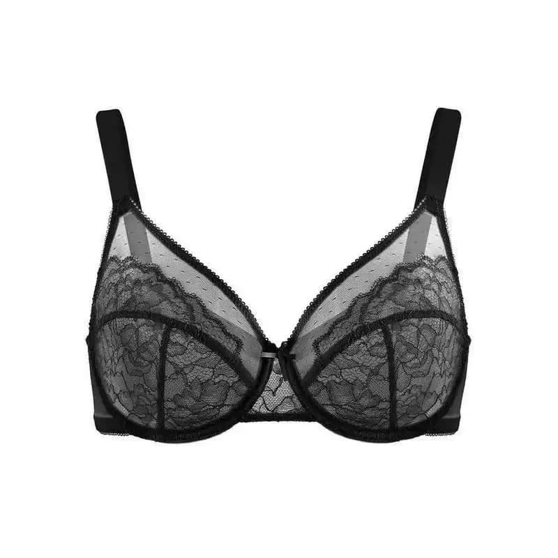 Ultra-thin Lace Bra Large Size Sexy Underwear for Women